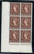 2d Wilding Tudor Wmk Cylinder 3 No Dot perf type A(E I) UNMOUNTED MINT MNH