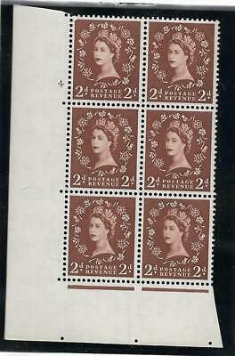 2d Wilding Tudor Wmk Cylinder 4 No Dot perf type A(E I) UNMOUNTED MINT MNH