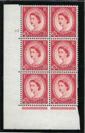 2½d Wilding Tudor Wmk Cylinder 25 No Dot perf type A(E I) UNMOUNTED MINT