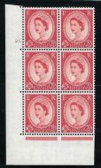 2½d Wilding Tudor Wmk Cylinder 25 Dot perf type A(E I) UNMOUNTED MINT