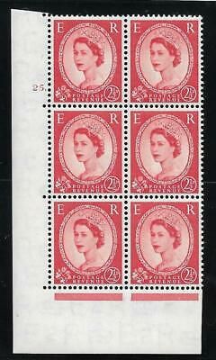 2½d Wilding Tudor Wmk Cylinder 25 Dot perf type A(E I) UNMOUNTED MINT