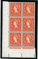 ½d Wilding Edward Crown cylinder 3 Dot perf type A(E I) UNMOUNTED MINT