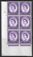 3d Blue Phosphor on White cyl 64 Dot perf type A(E I) UNMOUNTED MINT