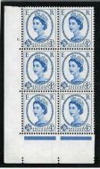 1958 4d Graphite cylinder 6 Dot perf type A(E I) UNMOUNTED MINT MNH