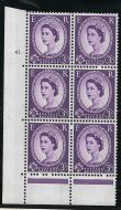 3d Wilding Green Phosphor cyl 41 Dot perf type C(E P) UNMOUNTED MINT