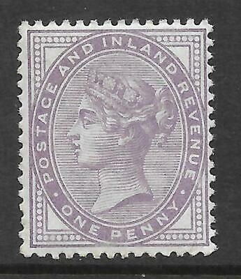 Sg 172a 1d Bluish Lilac 14 Dot with PTS cert - UNMOUNTED MINT