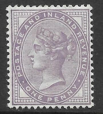 Sg 172a 1d Bluish Lilac 14 Dot with PTS cert - UNMOUNTED MINT MNH