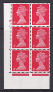 Pre-decimal Machin 4d Vermilion PVA CB Head B Perf A Cylinder 15 Dot - MNH