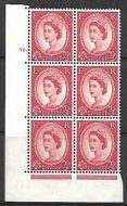 2½d Wilding Multi Crown on Cream Cyl 52 Dot perf A UNMOUNTED MINT MNH