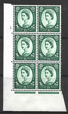 1 3 Wilding Multi Crown on White Cyl 1 Dot perf A(E I) UNMOUNTED MINT