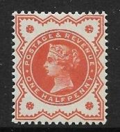 K27(1) ½d Deep Vermilion Jubilee single UNMOUNTED MINT