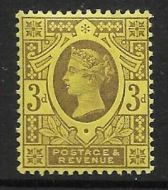 3d Spec K32(1) Purple Yellow Jubilee single UNMOUNTED MINT MNH