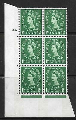1½d Blue Phosphor on White cyl 22 Dot perf type A(E I) UNMOUNTED MINT MNH