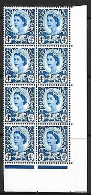 Sg XW7a 4d Wales variety - white spot before E UNMOUNTED MINT