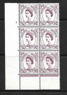 6d Wilding Edward Wmk Cylinder 2 No Dot perf type C(E P) UNMOUNTED MINT MNH