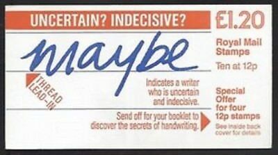 FJ6b 1985 Handwriting - Folded Booklet - good perfs