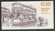 FL6b 1984 Trams book No.4 - London Folded Booklet - Good perfs