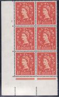 ½d Wilding Multi Crown on Cream Cyl 2 No Dot perf A(E I) UNMOUNTED MINT