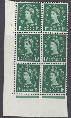 1½d Wilding Edward Cyl 11 Dot perf type A(E I) UNMOUNTED MINT MNH