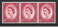 S56bb 2½d Wilding Multi Crown listed variety - Frame retouch UNMOUNTED MINT MNH