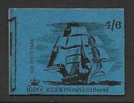 LP46 Ship series The Cutty Sark stitched booklet - complete MNH