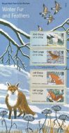 2015 Royal Mail Winter Fur post  Go PG 21 UNMOUNTED MINT