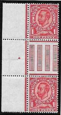Sg 343 N11(5) 1d Aniline Scarlet Downey Head with cert UNMOUNTED MINT MNH