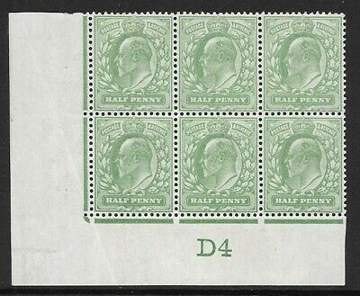 ½d Yellow-Green Control D4 (Co-Ex) perf type H1 plate 32 UNMOUNTED MINT