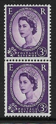 S67 3d Wilding Tudor Crown Vertical coil join UNMOUNTED MINT MNH