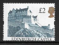Sg 1613 £2 Castle High Value with large shift of Blue UNMOUNTED MINT MNH