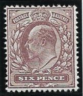 Sg 298 Spec M33A(3) 6d Reddish Purple Somerset House UNMOUNTED MINT