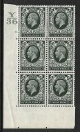1934 4d Photogravure Control Y36 11 Dot perf type 5 UNMOUNTED MINT MNH