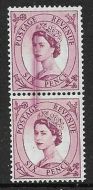 S105 6d Wilding Edward crown with Dr Blade Flaw UNMOUNTED MINT