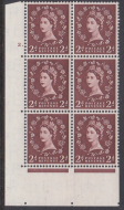 2d Wilding Tudor Wmk Cylinder 2 Dot perf type A(E I) UNMOUNTED MINT MNH