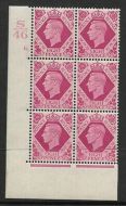 Sg 472 8d Carmine Dark colours S46 6 Dot perf 5(E I) UNMOUNTED MINT