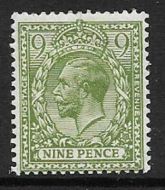 N30(1) 9d Olive Green Royal Cypher UNMOUNTED MINT MNH