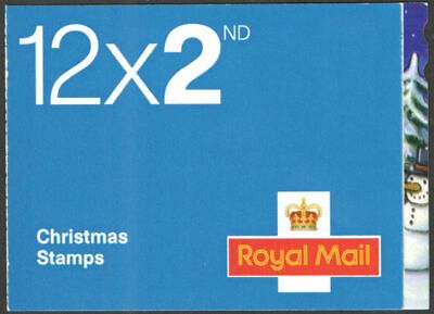 LX43 2012 Christmas Barcode Booklet - 12 x 2nd Class - No Cylinder