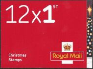 LX58 2018 Christmas Barcode Booklet - 12 x 1st Class - No Cylinder