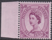 SG548ac 6d Edward Crown on pink tinted paper UNMOUNTED MINT
