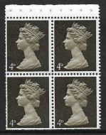 UB10a Pre-decimal Machin 1 x 9.5mm phos band on each  - UNMOUNTED MINT MNH