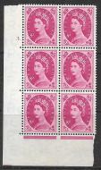 8d Wilding Tudor Crown cylinder 3 Dot perf type A(E I) UNMOUNTED MINT