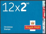 LX57 2018 Christmas Greetings Barcode Booklet 12 x 2nd class - No Cylinder