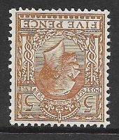 Sg 425wi 5d Brown Block Cypher Wmk Inverted UNMOUNTED MINT