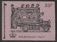 DH42 - Transport series 25p Stitched Booklet Complete