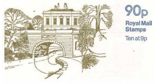 FG4a 1978 Kennet & Avon Canal 90p Folded Booklet - good perfs