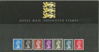Royal Mail Definitive Stamps Pack no. 19 Presentation pack UNMOUNTED MINT