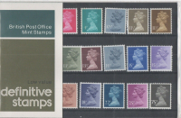 1981 small definitive packs Low value decimal issue Pack No. 129a - Complete