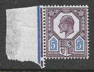 M30(3) 5d Dp Dull Red Purple  Bright Blue Somerset House UNMOUNTED MINT MM marg