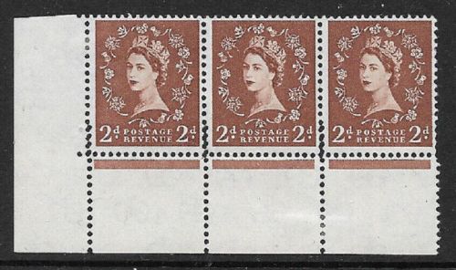 2d Wilding Multi Crown Cream with perf encroachment MOUNTED MINT