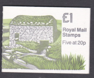 FH20 1990 Mills Series #2 - Folded booklet - good perfs